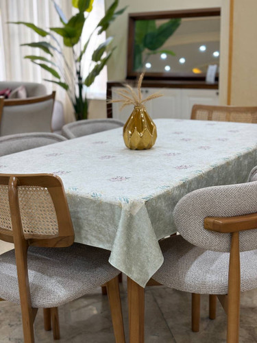رومیزی و سفره ضدلک طرح یاس