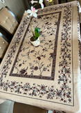 رومیزی و سفره ضدلک طرح باغ آرام
