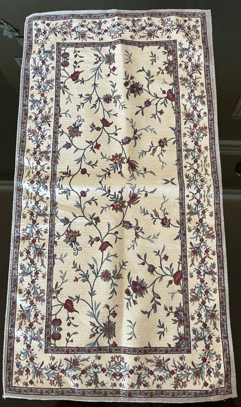 رومیزی و سفره ضدلک طرح باغ آرام