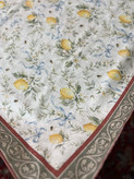 رومیزی و سفره ضدلک طرح لیموزنبوری